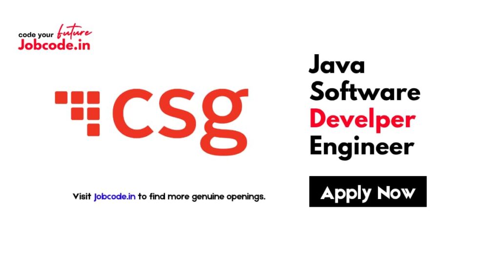 Java Software Develper Engineer