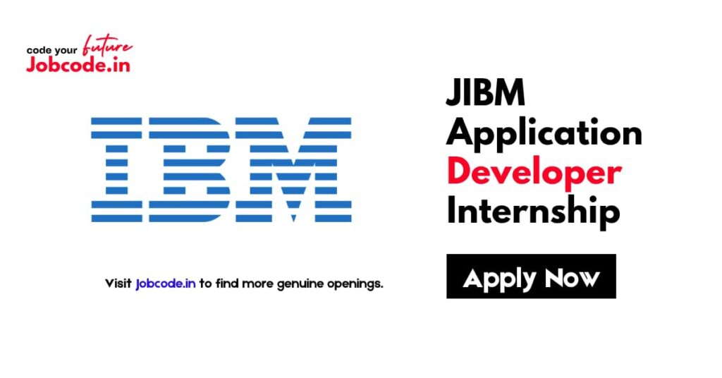 IBM Application developer Internship