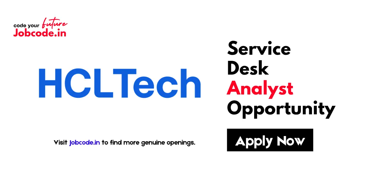 Service Desk Analyst