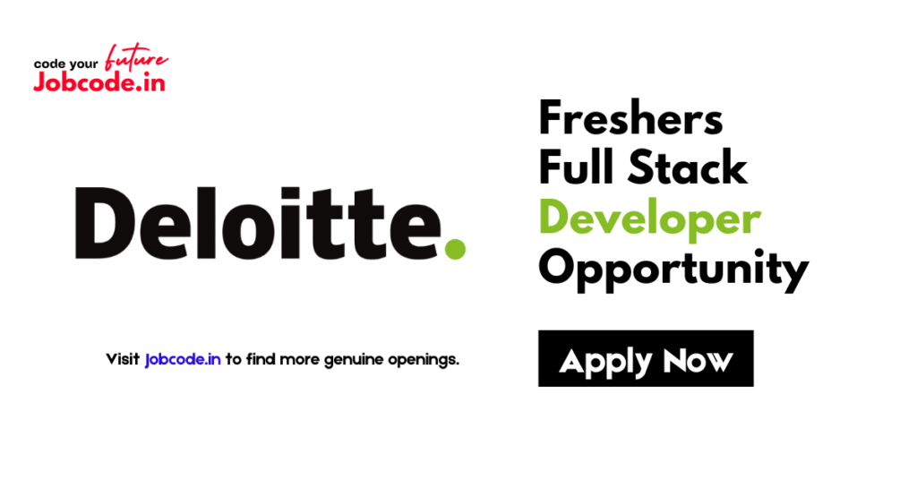 Deloitte Full stack Developer