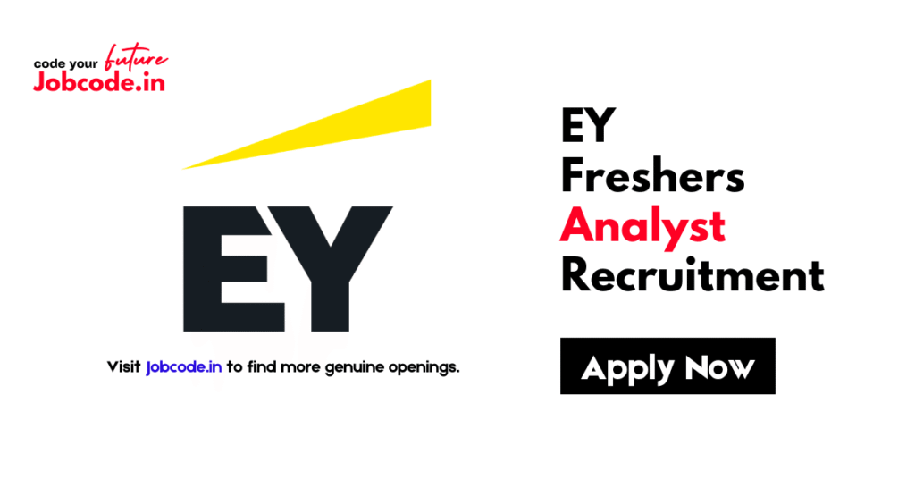 EY Freshers Analyst Recruitment