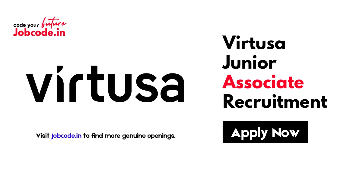 Virtusa Junior Associate Recruitment