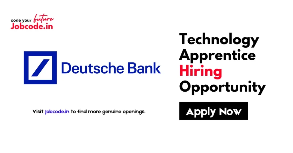 Technology Apprentice Hiring