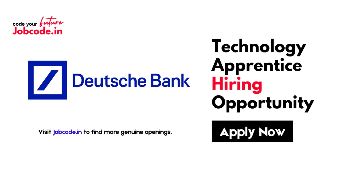 Technology Apprentice Hiring