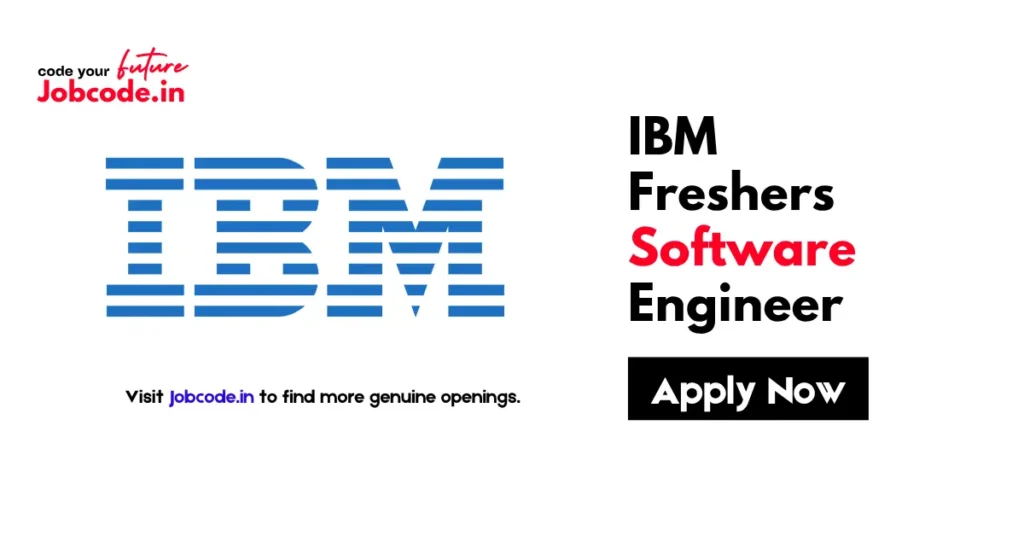 IBM Freshers Software Engineer