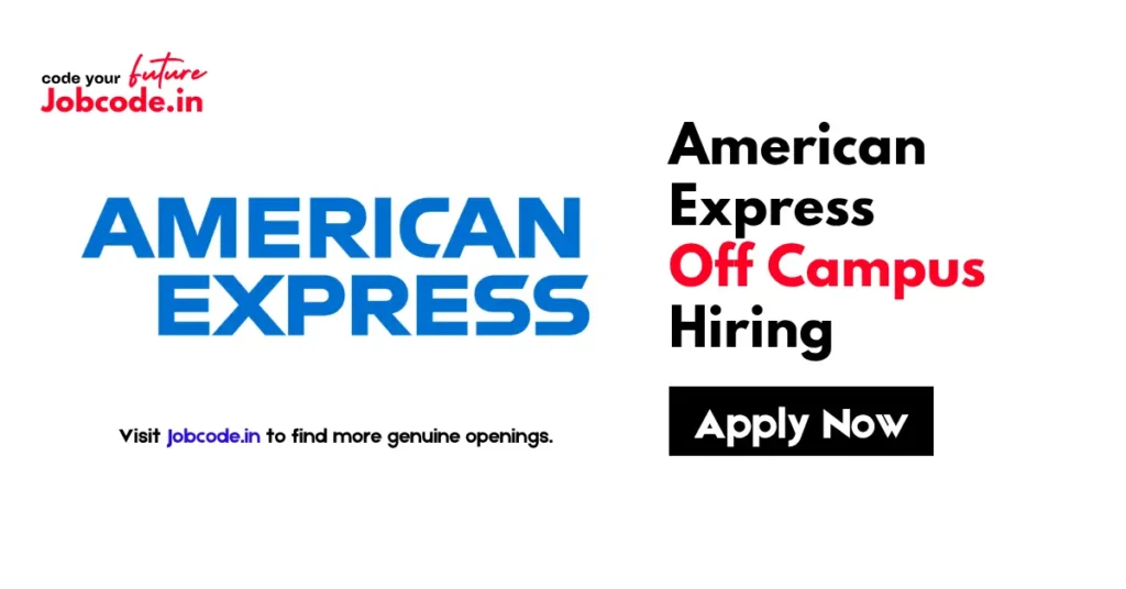 American Express Off Campus Hiring