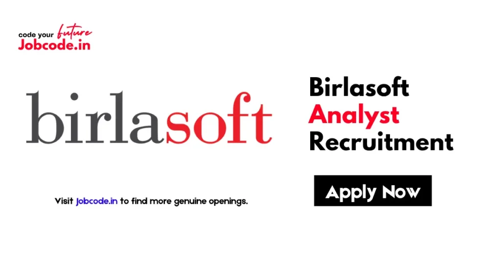 Birlasoft Analyst Recruitment