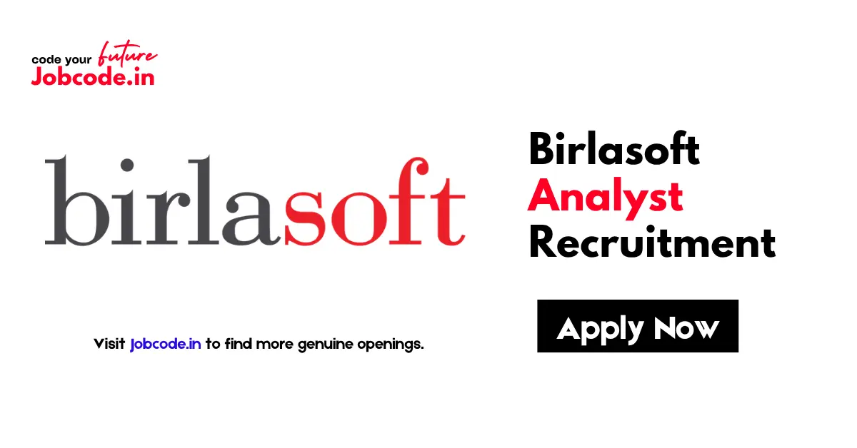 Birlasoft Analyst Recruitment