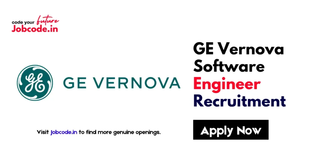 GE Vernova Hiring Software Engineer