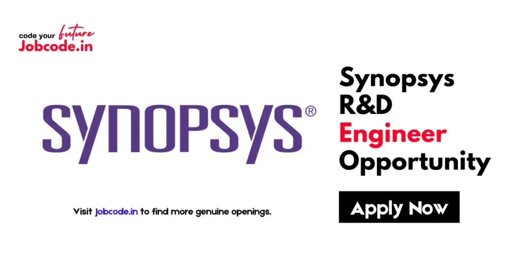 Synopsys R&D Engineer