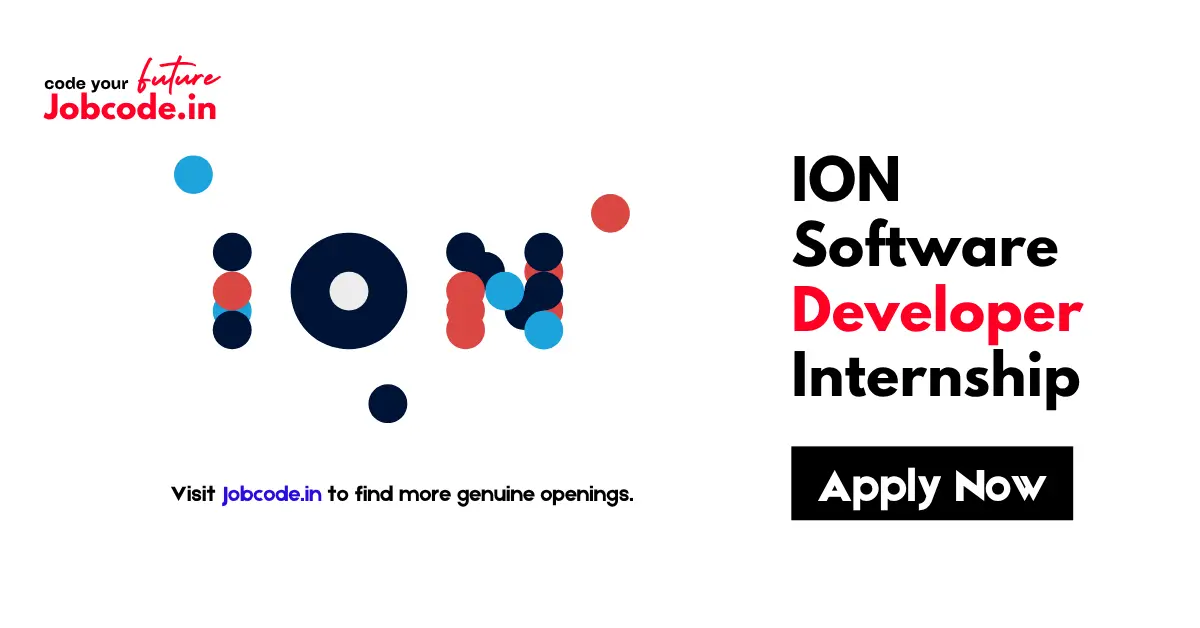 ION Software Developer Internship