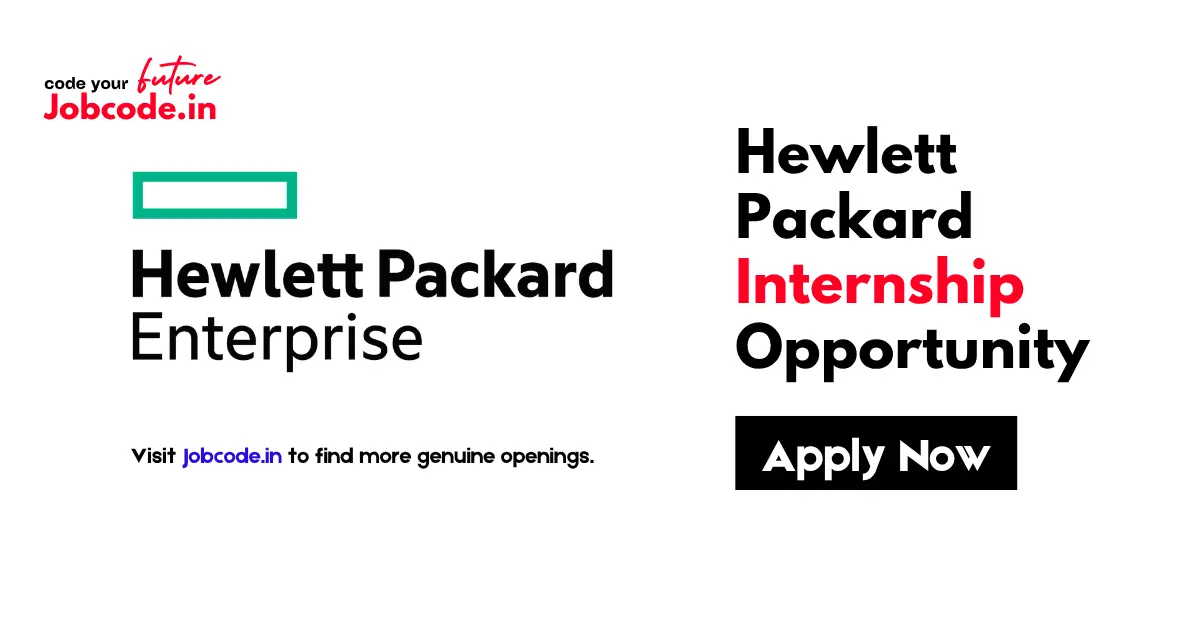 Hewlett Packard Internship