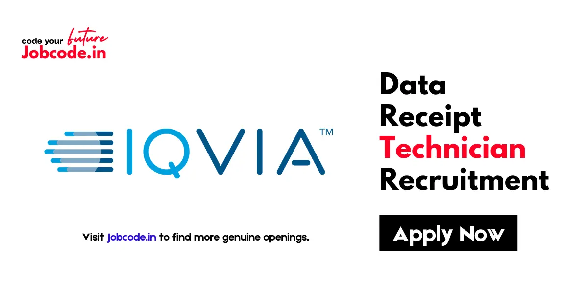 Data Receipt Technician Recruitment