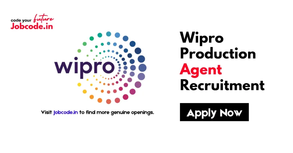 Wipro Production Agent Recruitment