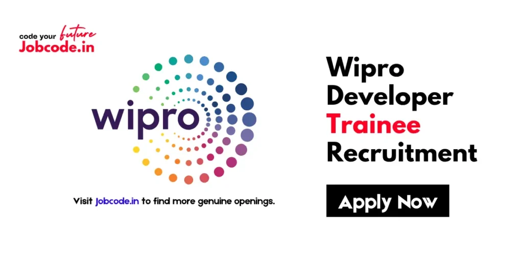 Wipro Developer Trainee Recruitment