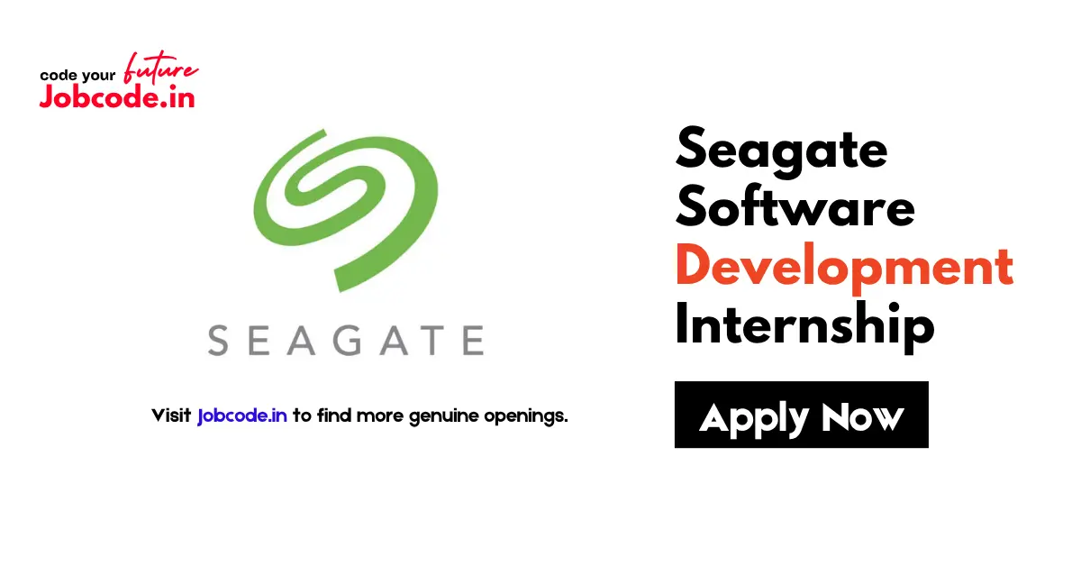 Seagate Software Development Internship