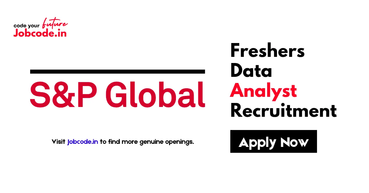 Freshers Data Analyst Recruitment