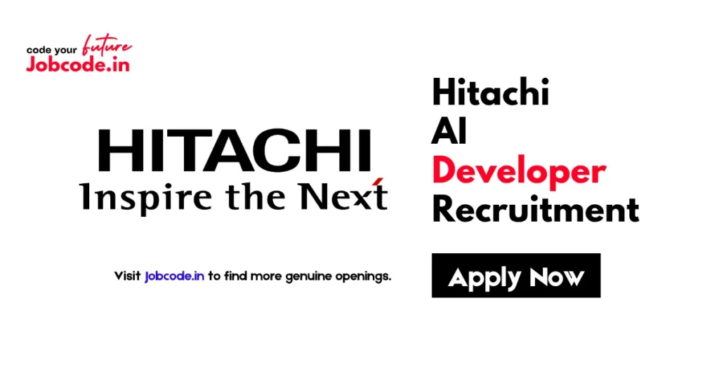 Hitachi AI Developer Recruitment