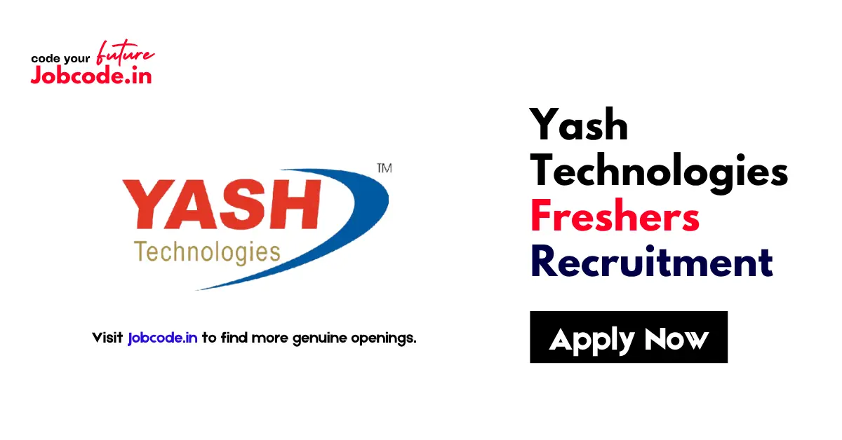 Yash Technologies Freshers Recruitment