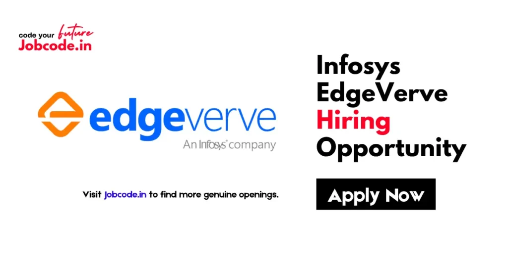 Infosys EdgeVerve Hiring