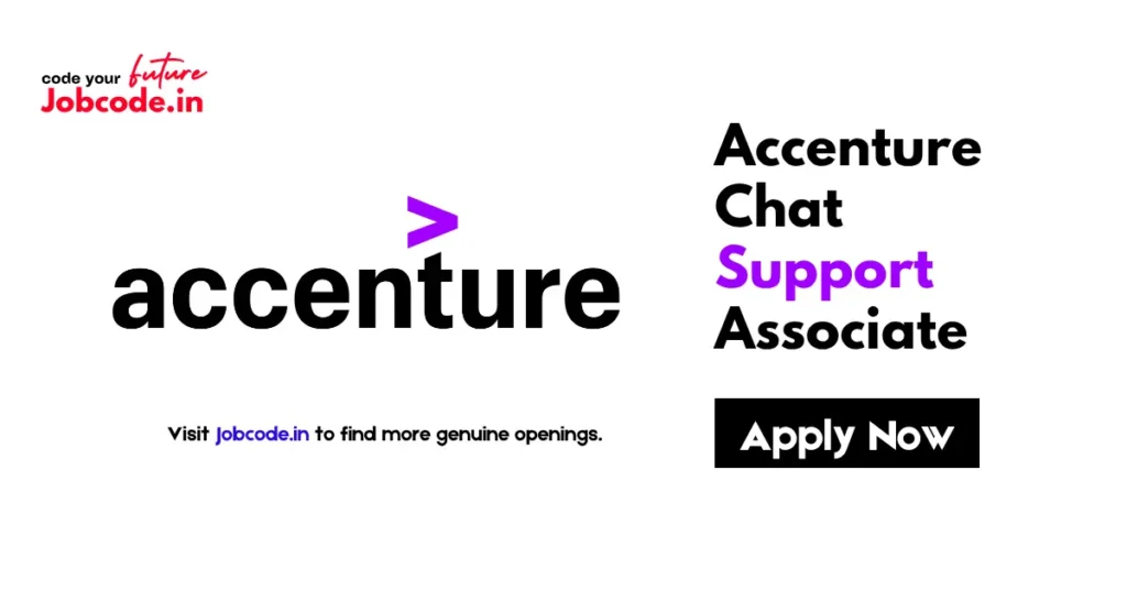 Accenture Hiring Chat Support Associate